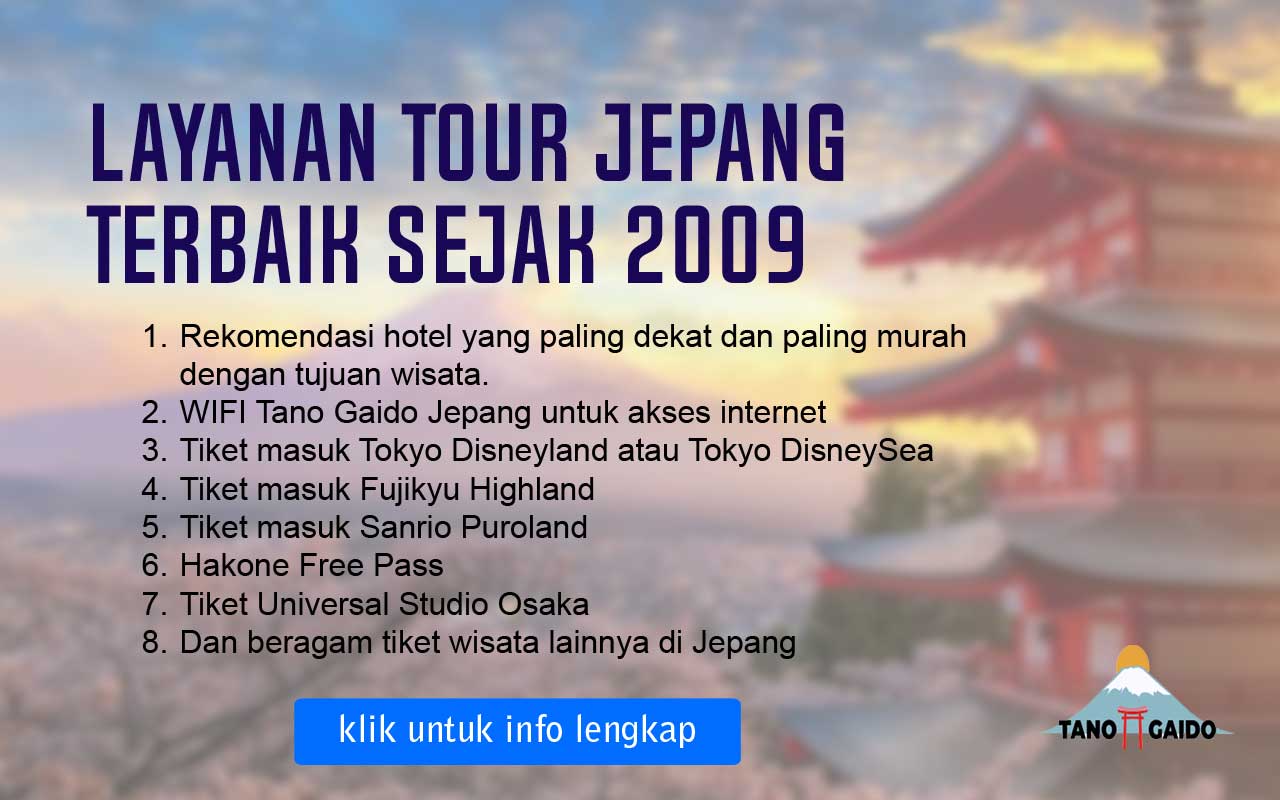 layanan tour jepang